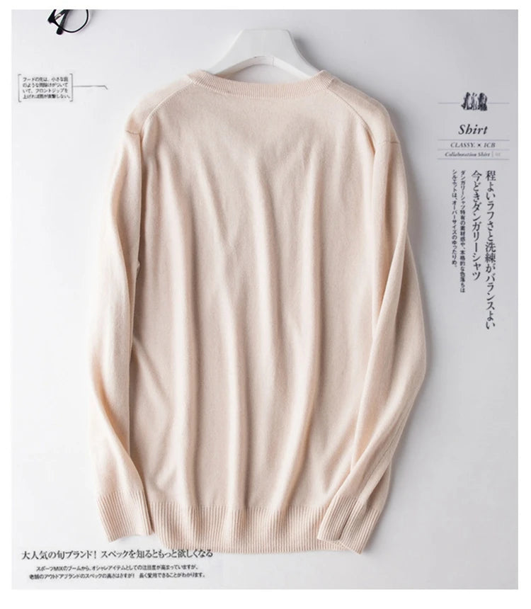 Classic Pullover V-Neck Sweater Men 2024 Autumn Winter Cashmere Cotton Blend Warm Jumper Clothes Pull Homme Man Hombres Sweater