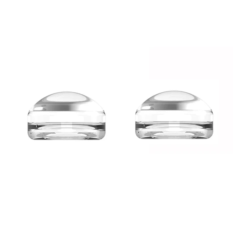 2PCS For PS5 PS4 Xbox One S Xbox Series X/S Joystick Thumbstick Case Transparent Clear Silicone Thumb Stick Grip Cap