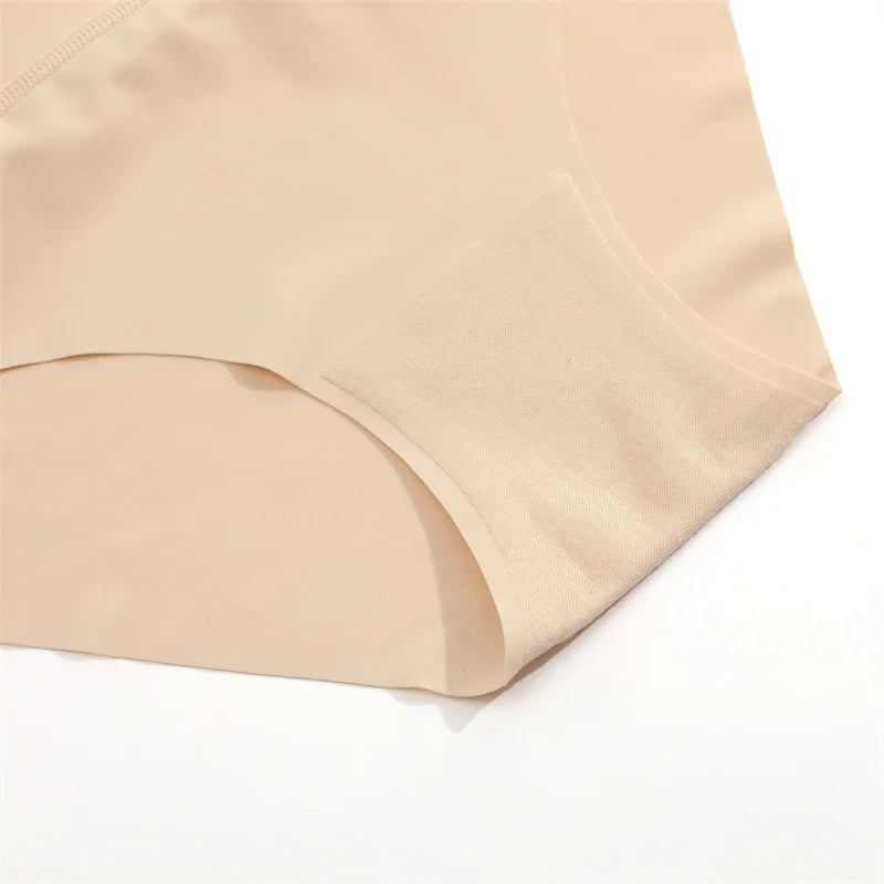 Women Sexy Seamless Shapewear Bodysuit Ice Silk Breathable Tummy Control Butt Lifter Briefs Female Slimming Underwear Finetoo