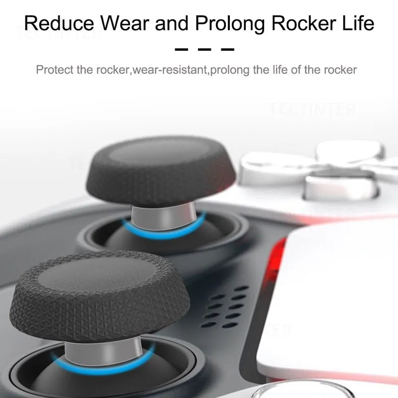 4pcs/8pcs Elastic Joystick Protective Ring for PS5/ PS4/ Steam Deck Rocker Silicone Rubber Ring Cover for Rog Ally Accessories