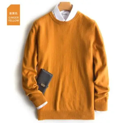Classic Pullover V-Neck Sweater Men 2024 Autumn Winter Cashmere Cotton Blend Warm Jumper Clothes Pull Homme Man Hombres Sweater