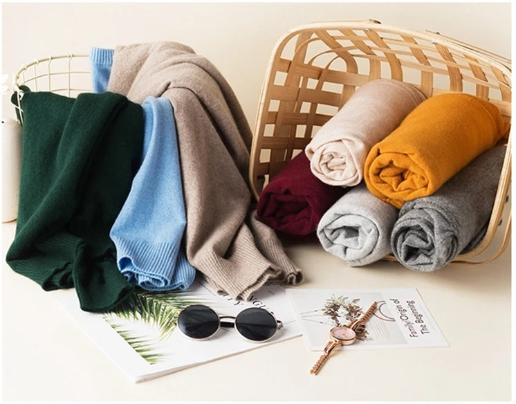 Classic Pullover V-Neck Sweater Men 2024 Autumn Winter Cashmere Cotton Blend Warm Jumper Clothes Pull Homme Man Hombres Sweater