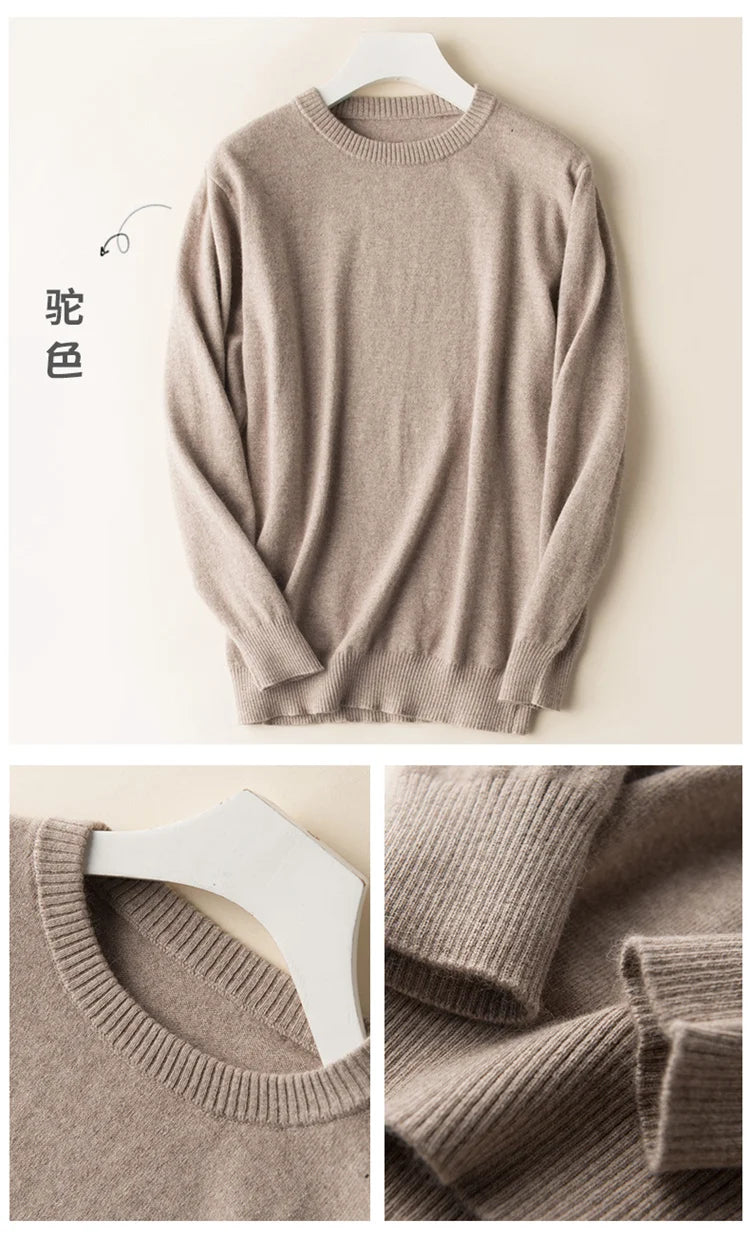 Classic Pullover V-Neck Sweater Men 2024 Autumn Winter Cashmere Cotton Blend Warm Jumper Clothes Pull Homme Man Hombres Sweater