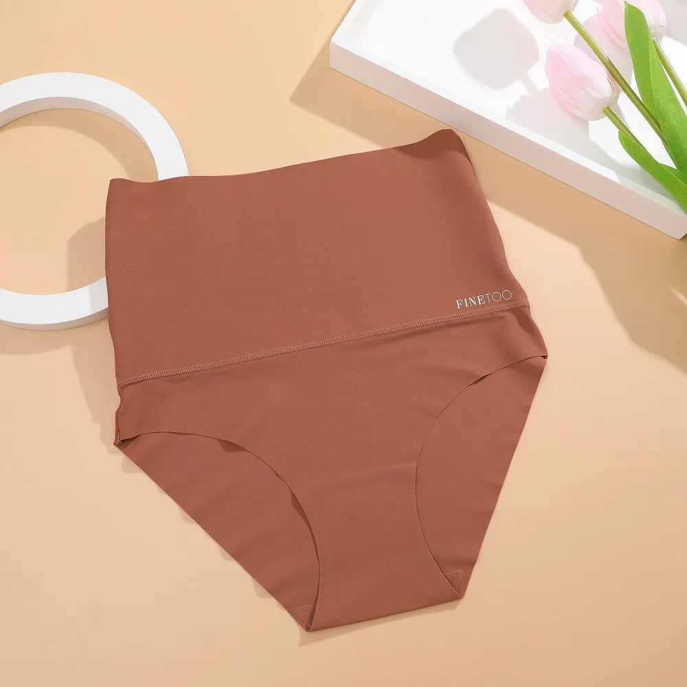 Women Sexy Seamless Shapewear Bodysuit Ice Silk Breathable Tummy Control Butt Lifter Briefs Female Slimming Underwear Finetoo