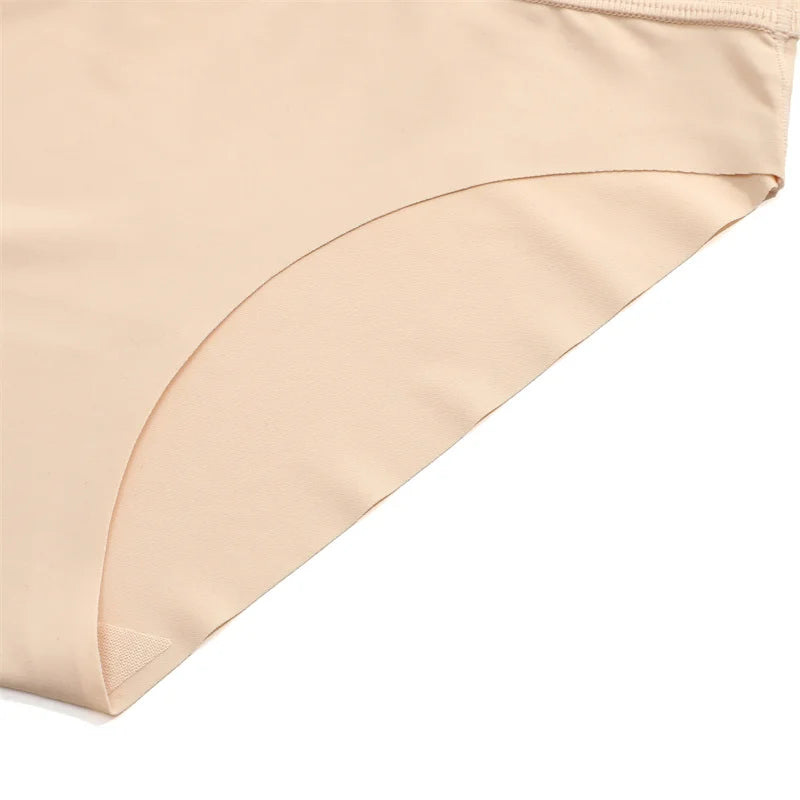 Women Sexy Seamless Shapewear Bodysuit Ice Silk Breathable Tummy Control Butt Lifter Briefs Female Slimming Underwear Finetoo